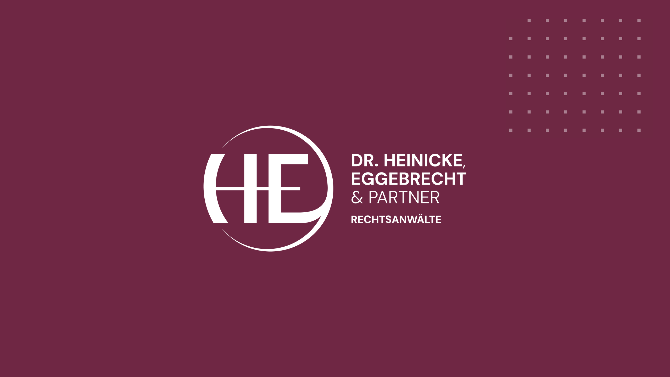 Dr. Heinicke, Eggebrecht & Partner – Marke, Website und digitale Sichtbarkeit für eine Münchner Kanzlei