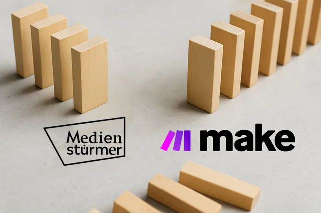 Medienstürmer is an official Make.com partner: Automation as part of digital overall strategies